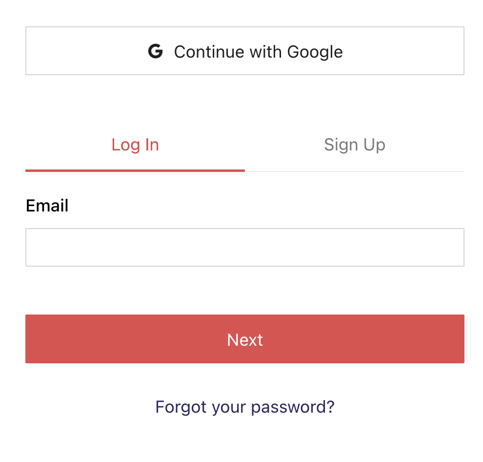 Ango Hub login screen with the Forgot your password link